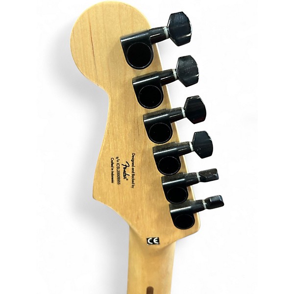 Used Squier Standard Stratocaster 2 Tone Sunburst Solid Body Electric Guitar