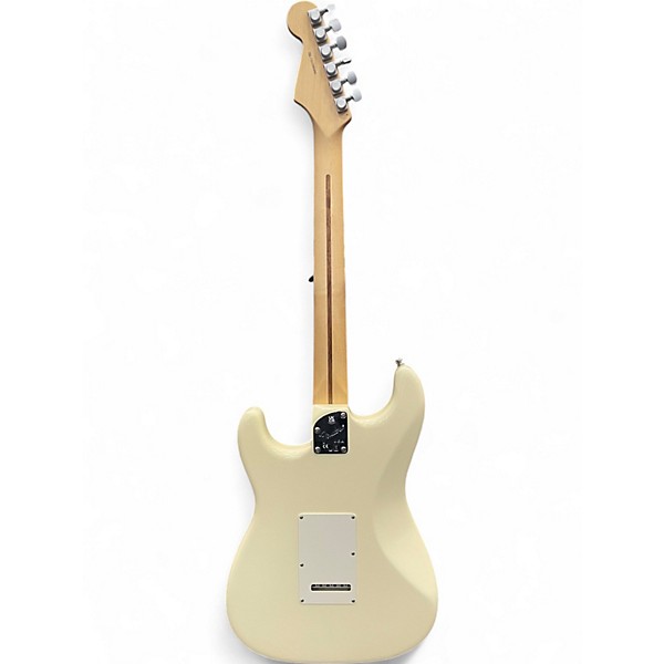 Used Fender Artist Series Jeff Beck Stratocaster White Solid Body Electric Guitar