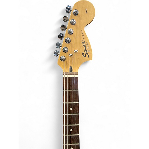 Used Squier Affinity Stratocaster Black Solid Body Electric Guitar