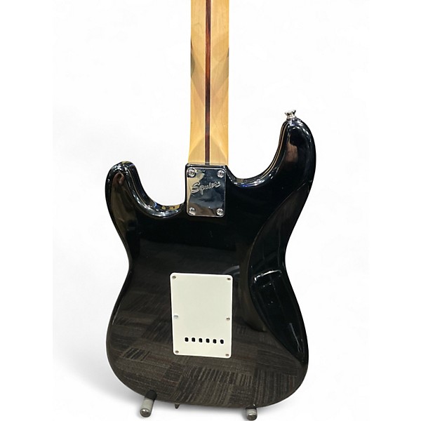 Used Squier Affinity Stratocaster Black Solid Body Electric Guitar