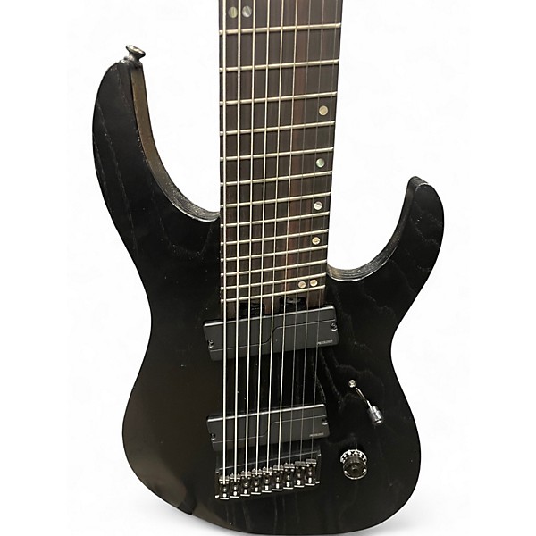 Used Legator Legator Ninja Performance Multi-Scale 9-String Electric Guit Satin Black Solid Body Electric Guitar