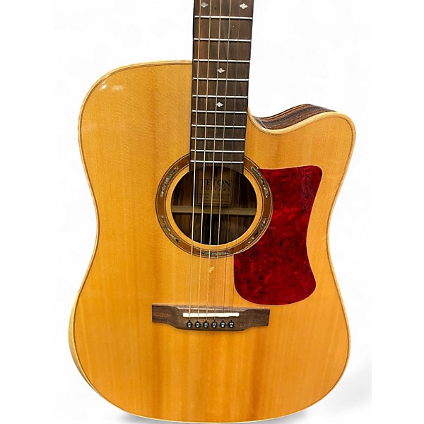 Used Teton STS180CENT-AR Natural Acoustic Electric Guitar