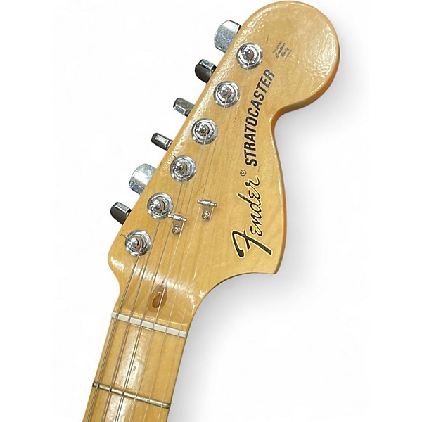 Used Fender Standard FSR Stratocaster Natural Solid Body Electric Guitar