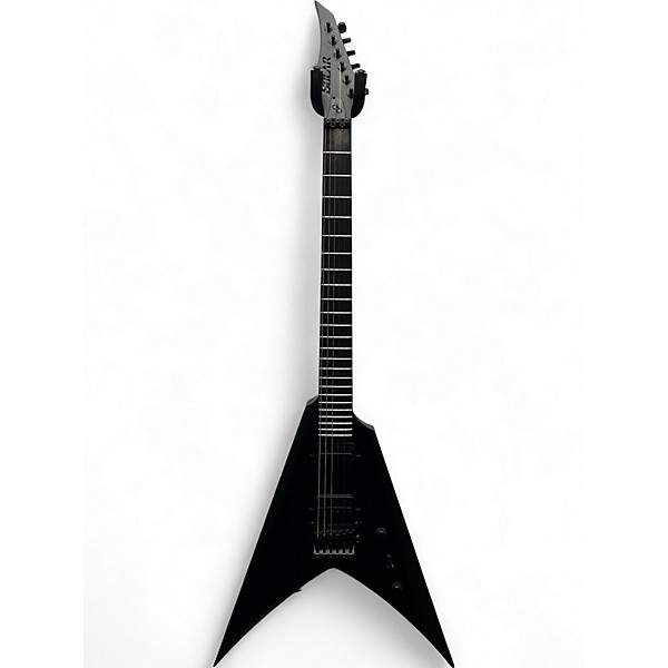 Used Solar Guitars V1.6 Satin Black Solid Body Electric Guitar