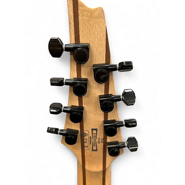 Used Ibanez RG8 8 String Black Solid Body Electric Guitar