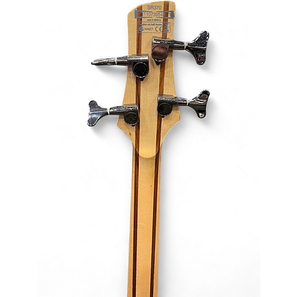 Used Ibanez SR370 Orange Burst Electric Bass Guitar