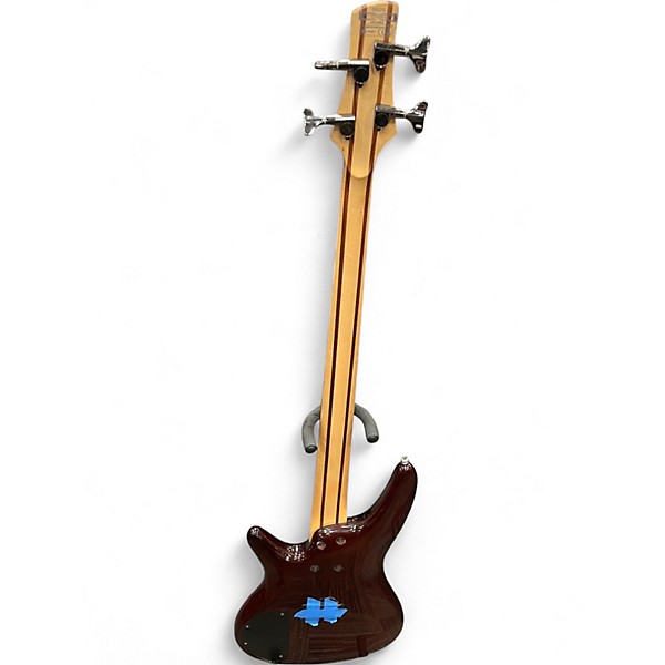 Used Ibanez SR370 Orange Burst Electric Bass Guitar