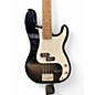 Used Squier P BASS BLACK Electric Bass Guitar