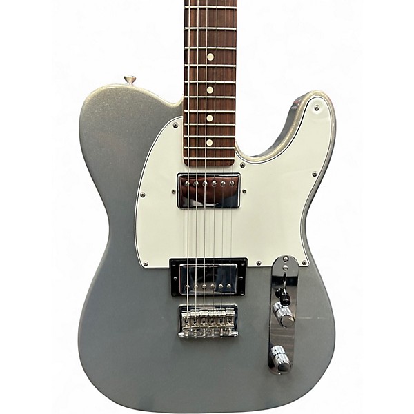 Used Fender Player Telecaster Silver Sparkle Solid Body Electric Guitar