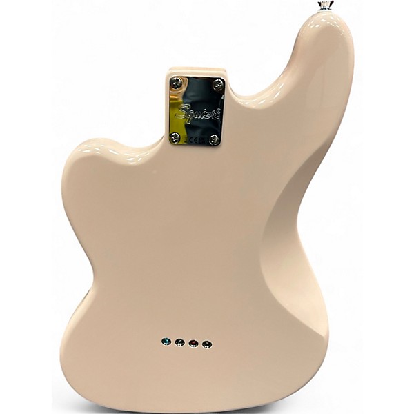 Used Squier Paranormal Rascal Pink Electric Bass Guitar