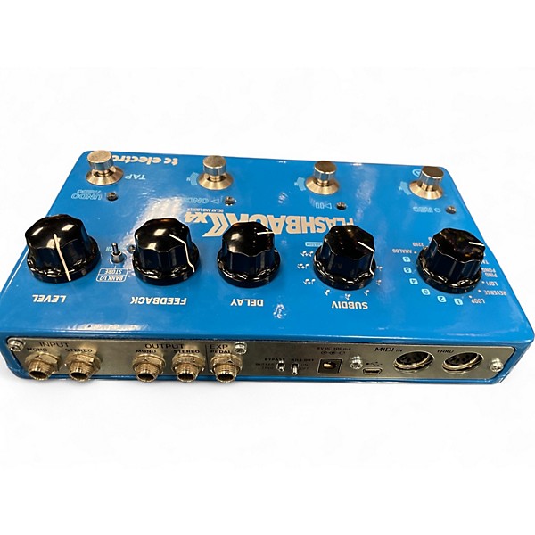 Used 2020s TC Electronic Flashback X4 Delay And Looper Effect Pedal