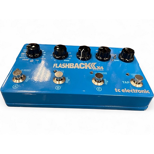 Used 2020s TC Electronic Flashback X4 Delay And Looper Effect Pedal