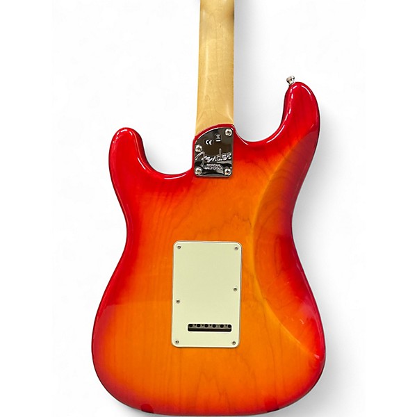 Used Fender American Elite Stratocaster Tobacco Burst Solid Body Electric Guitar