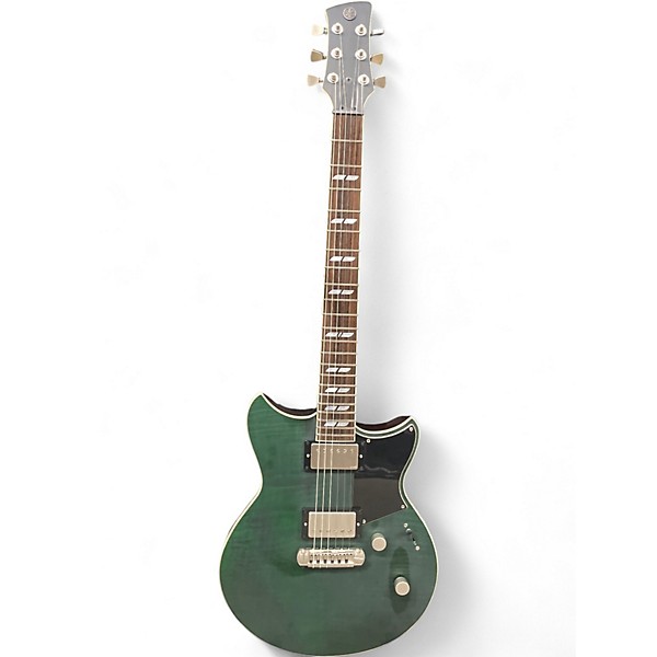 Used Yamaha RS620 Green Solid Body Electric Guitar