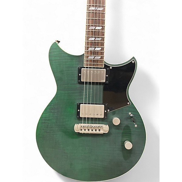 Used Yamaha RS620 Green Solid Body Electric Guitar