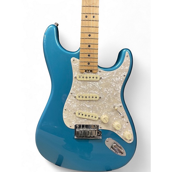 Used Fender American Elite Stratocaster Ocean Turquoise Solid Body Electric Guitar