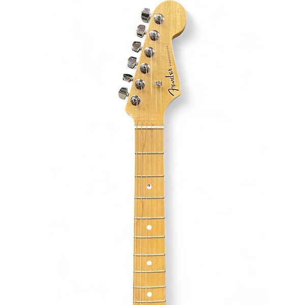 Used Fender American Elite Stratocaster Ocean Turquoise Solid Body Electric Guitar