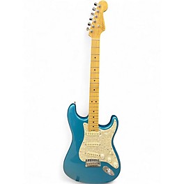Used Fender American Elite Stratocaster Ocean Turquoise Solid Body Electric Guitar