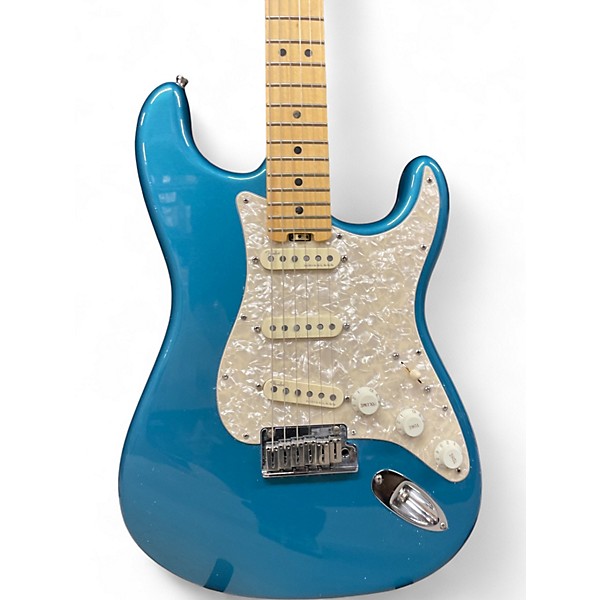 Used Fender American Elite Stratocaster Ocean Turquoise Solid Body Electric Guitar