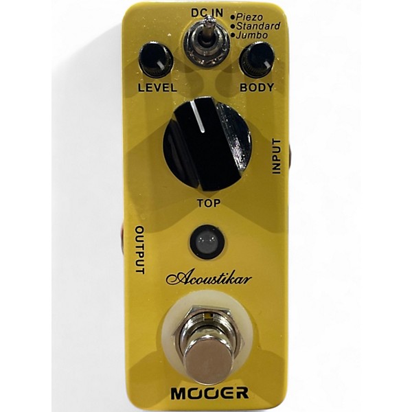 Used Mooer MAC1 Acoustikar Pedal