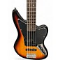 Used Squier Vintage Modified Jaguar Bass V 5 String 3 Color Sunburst Electric Bass Guitar