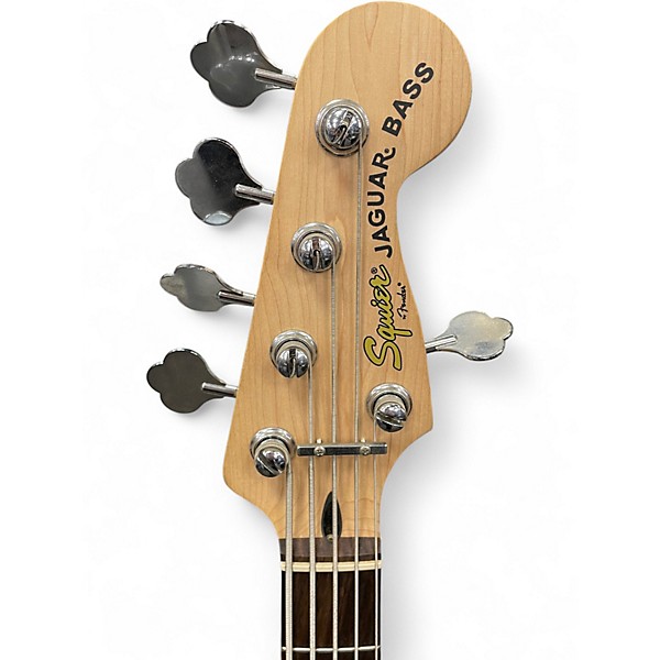 Used Squier Vintage Modified Jaguar Bass V 5 String 3 Color Sunburst Electric Bass Guitar