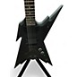 Used Dean Razorback Satin Black Solid Body Electric Guitar