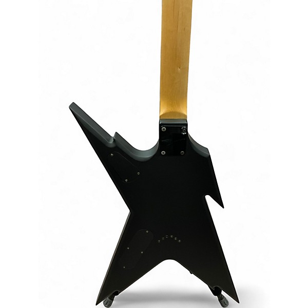 Used Dean Razorback Satin Black Solid Body Electric Guitar