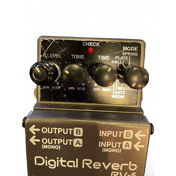 Used BOSS RV5 Digital Reverb Effect Pedal