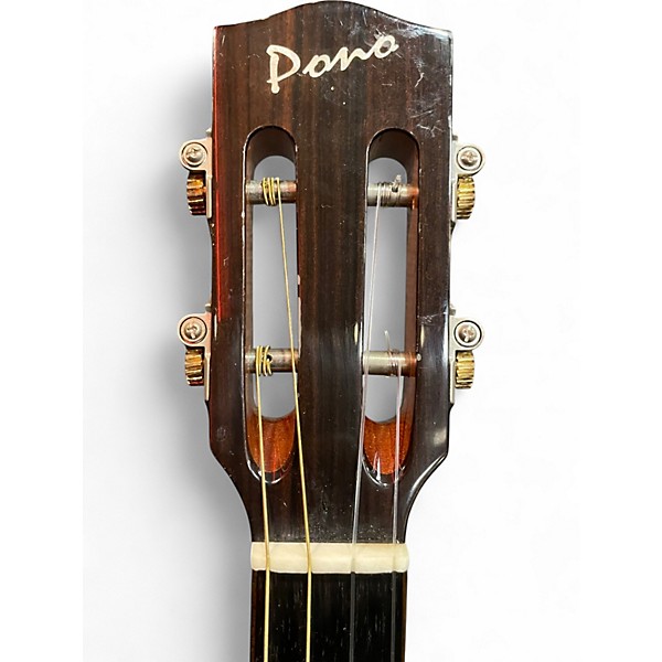 Used Pono EBSH(S) PC Baritone Spruce/Macassar Ukulele