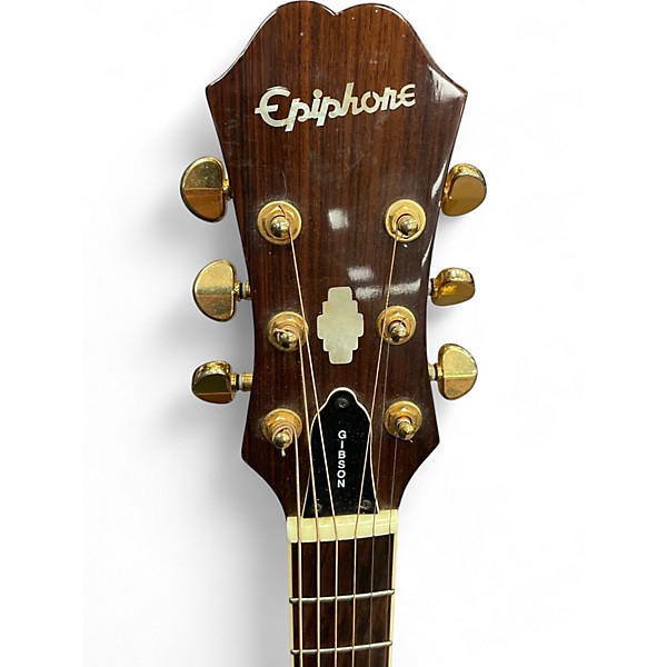 Used 2000s Epiphone AJ-18s NA Natural Acoustic Guitar