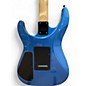 Used Jackson JS22 Dinky Metallic Blue Solid Body Electric Guitar