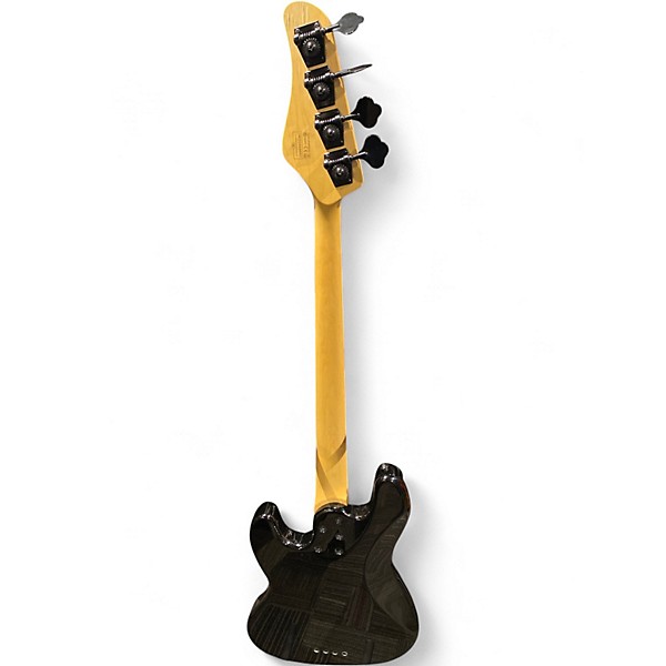Used Schecter Guitar Research J-4 Black Electric Bass Guitar