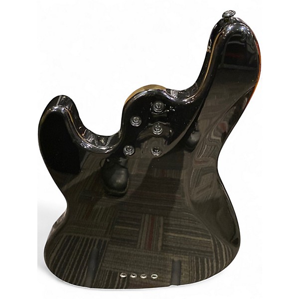 Used Schecter Guitar Research J-4 Black Electric Bass Guitar
