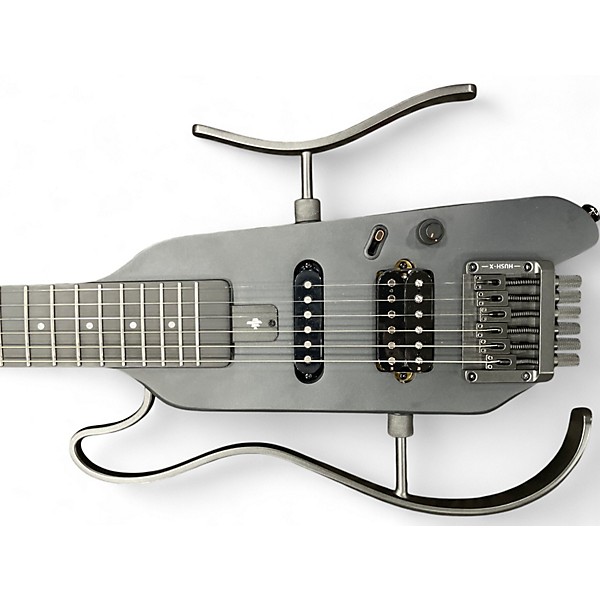 Used Donner HUSH GUITAR Black Electric Guitar