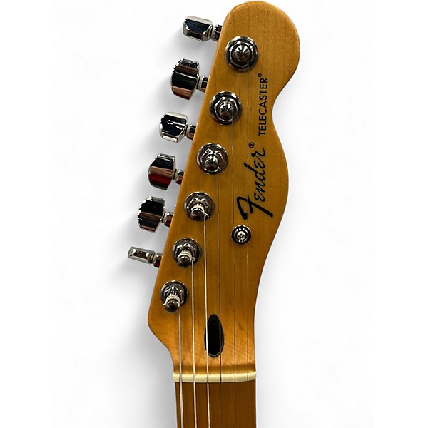 Used 2008 Fender Standard Telecaster Wine Red Solid Body Electric Guitar