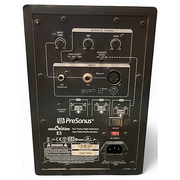 Used PreSonus Eris E5 Powered Monitor
