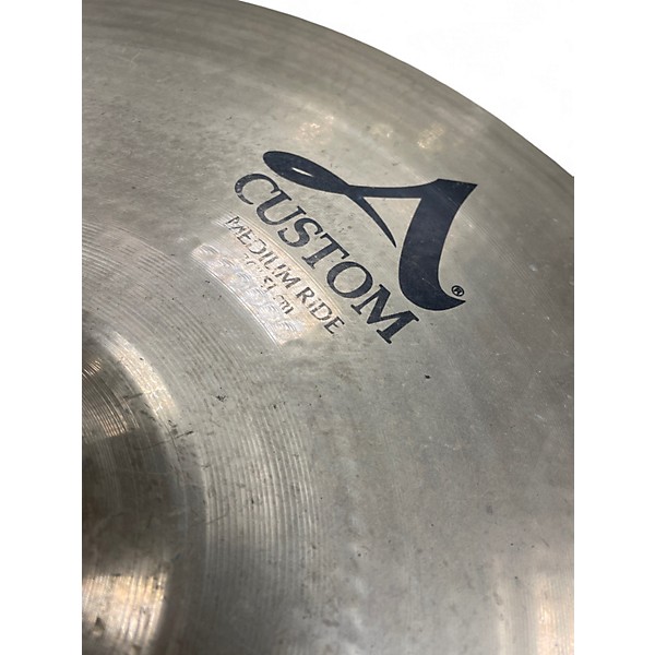 Used Zildjian 20in A Custom Medium Ride Cymbal