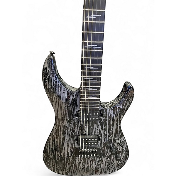 Used Schecter Guitar Research C1 Silver Mountain Silver Mountain Solid Body Electric Guitar