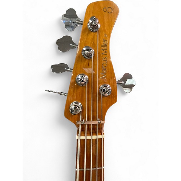 Used Sire Z7 Natural Electric Bass Guitar