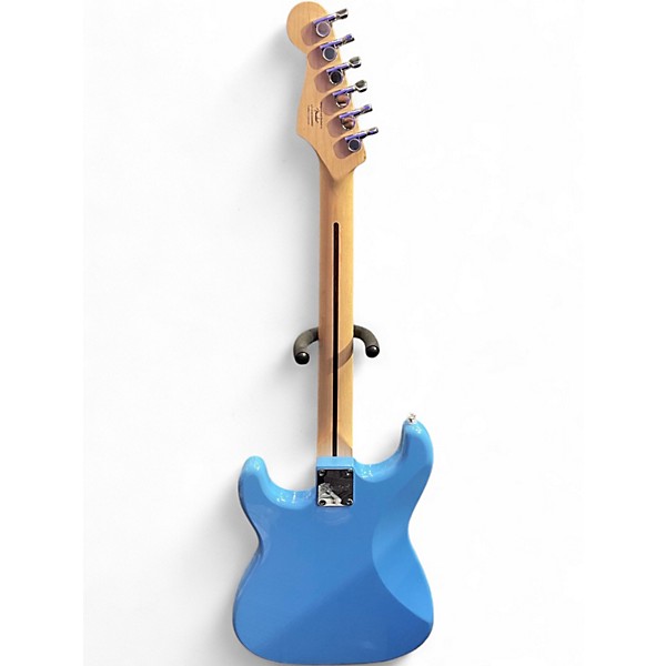 Used Squier stratocaster ht Blue Solid Body Electric Guitar