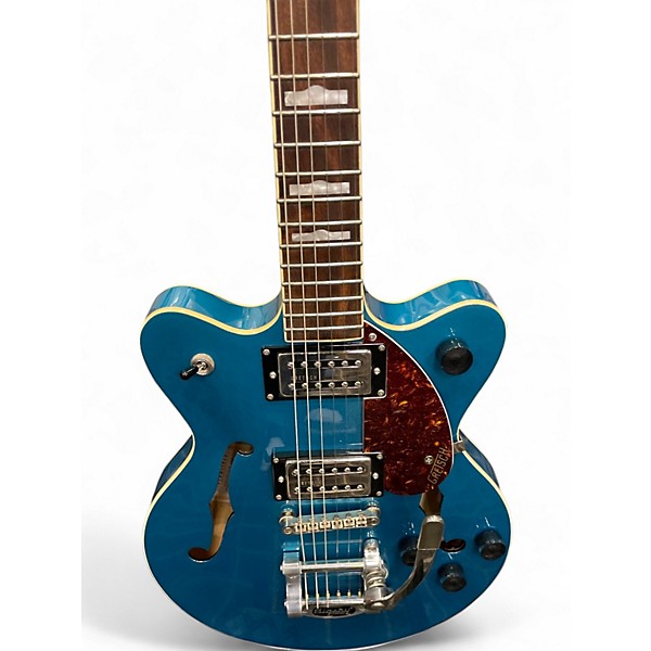 Used Gretsch Guitars G2657T Ocean Turquoise Hollow Body Electric Guitar