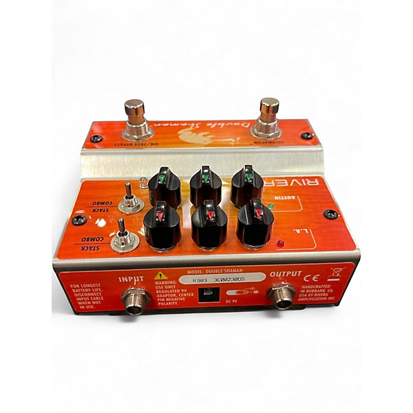 Used Rivera Double Shaman Overdrive Effect Pedal