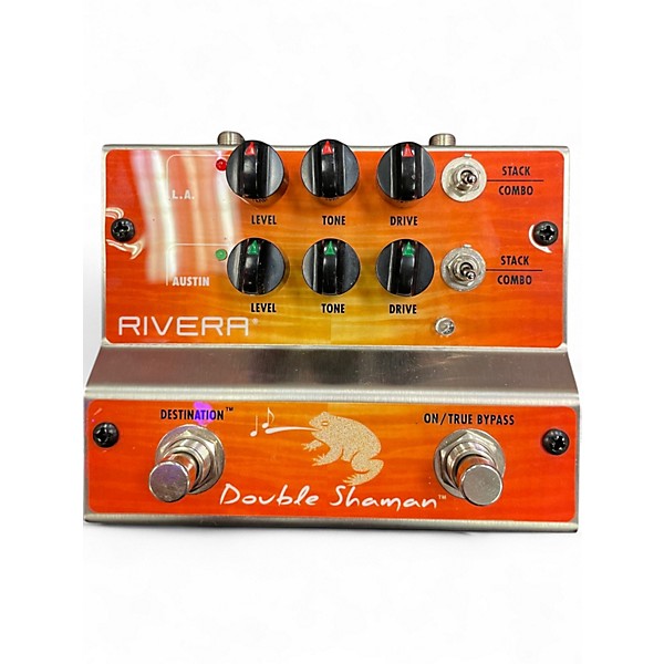 Used Rivera Double Shaman Overdrive Effect Pedal