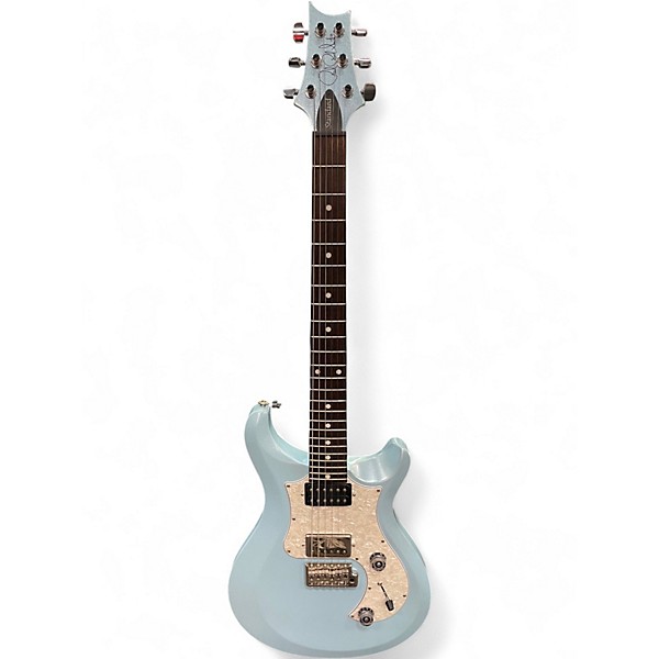 Used 2020 PRS S2 Custom 24 Frost Blue Metallic Solid Body Electric Guitar