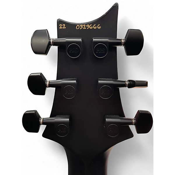 Used 2022 PRS Dustie Waring Signature CE 24 Floyd Grey Black Solid Body Electric Guitar