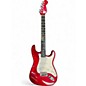 Vintage 1993 Fender Custom Deluxe Stratocaster Candy Apple Red Solid Body Electric Guitar thumbnail