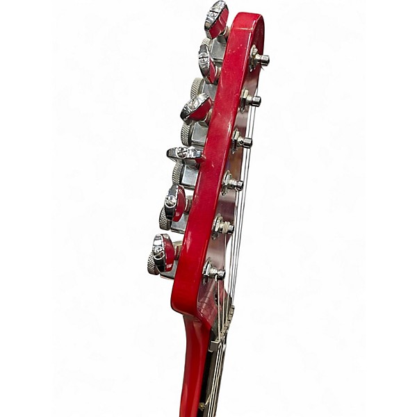 Vintage 1993 Fender Custom Deluxe Stratocaster Candy Apple Red Solid Body Electric Guitar