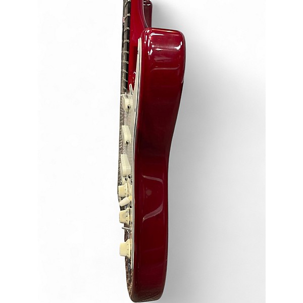 Vintage 1993 Fender Custom Deluxe Stratocaster Candy Apple Red Solid Body Electric Guitar