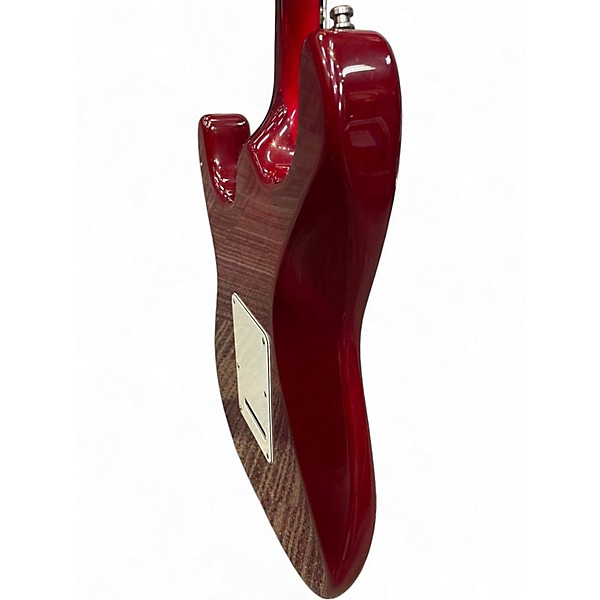 Vintage 1993 Fender Custom Deluxe Stratocaster Candy Apple Red Solid Body Electric Guitar